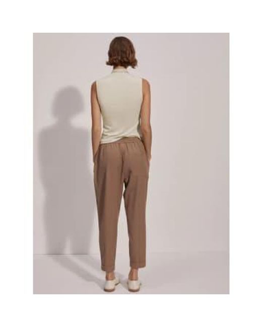 Varley Brown Taupe Stone Oakland Taperhose