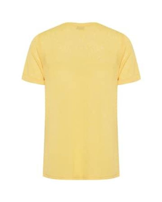 B.Young Yellow Bysakia T-shirt Yarrow Uk 8