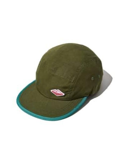 Battenwear Green Camp Cap Olive Drab Ripstop One Size for men