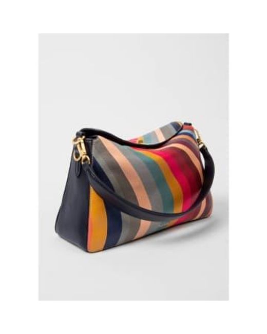Paul Smith Swirl Leather Multicoloured Shoulder Bag W1a-7489-fswirl-90