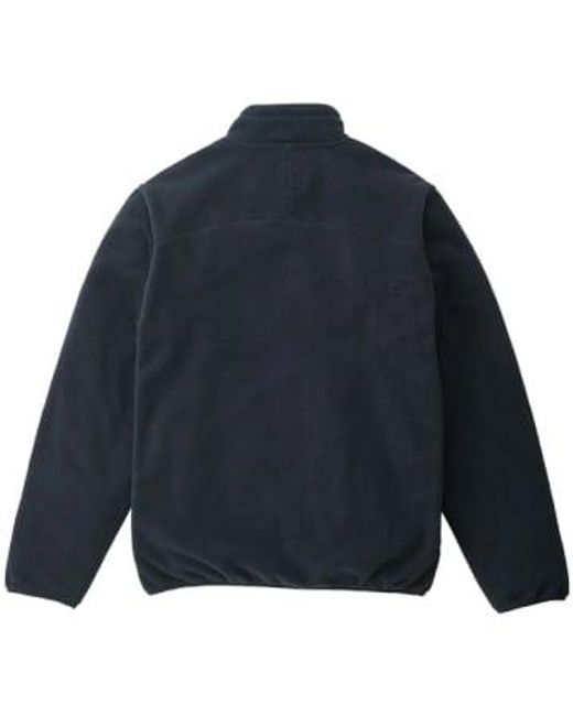 Gramicci Blue Thermal Fleece Jacket for men