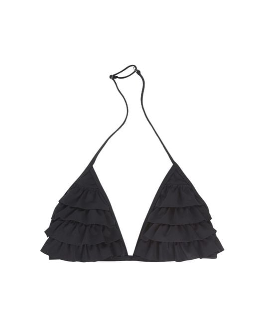 Ichi Black Bikini Top Lyst