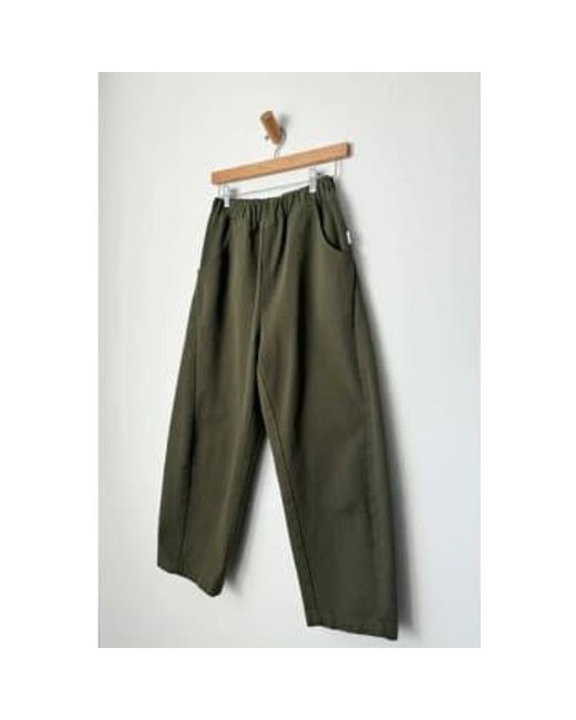 LE BON SHOPPE Green Arc Olive Pants L