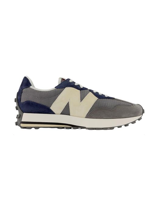 New Balance Shoes 327 Man Castlerock / Nb Navy in Blue for Men | Lyst