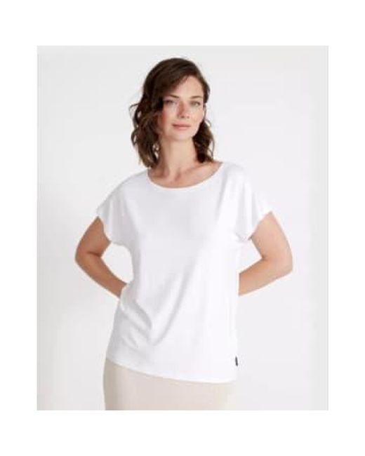 T-shirt Asta Capsleeve Holebrook en coloris White