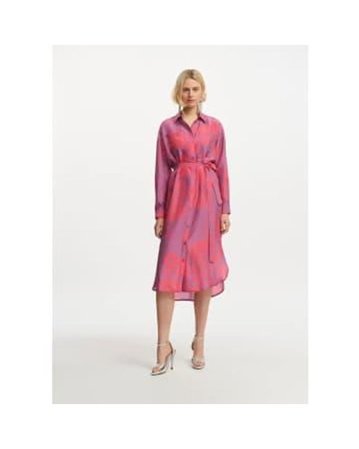 Essentiel Antwerp Pink Foxglove Dress