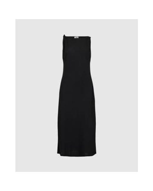 Arias 3068 Linen Dress di Minimum in Black