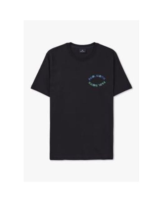 Paul Smith Black S Happy Eye Print T-shirt for men