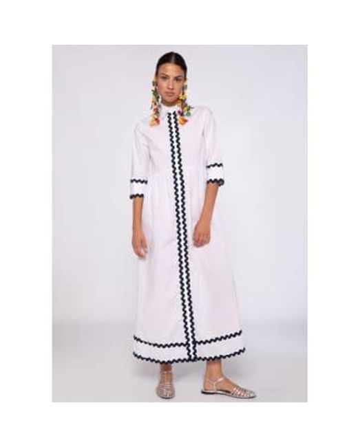 Robe natalia Vilagallo en coloris White