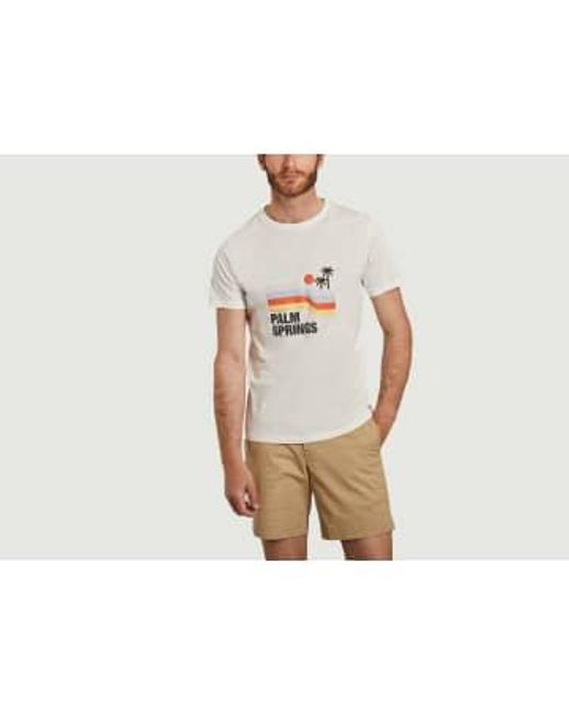 Ron Dorff White Palm Springs T Shirt S for men