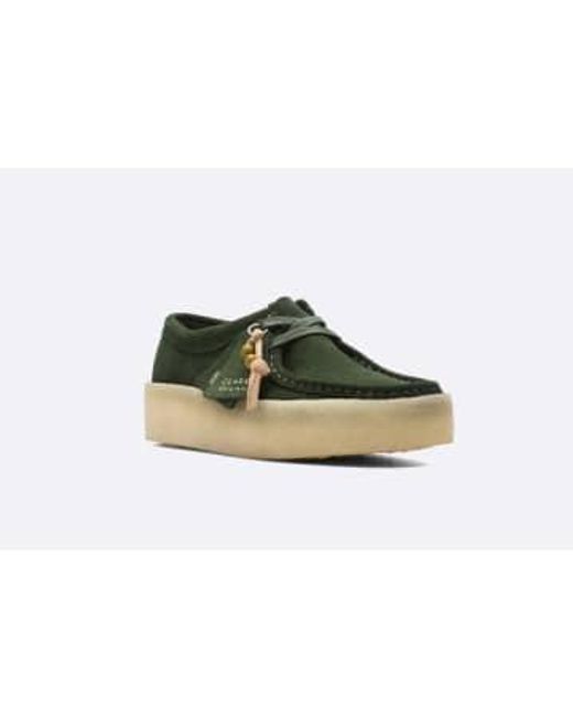 Clarks Green Wmns Wallabee Cup 37 / for men
