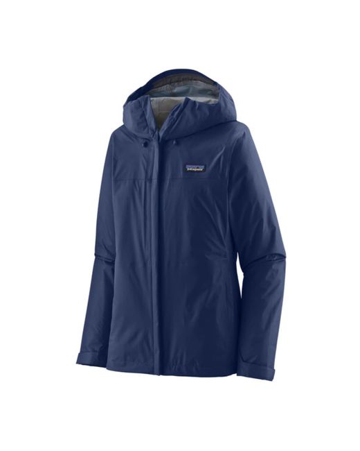 Patagonia Giacca Torrentshell 3l Donna Sound Blue | Lyst