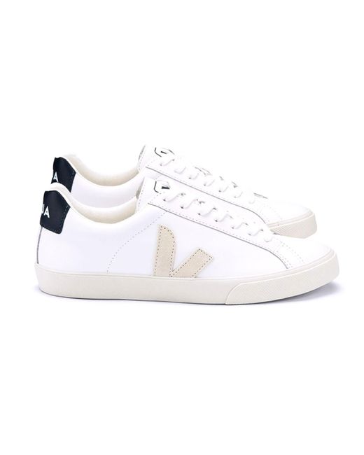 Veja Esplar Leather Shoes Extra White Natural Nautico | Lyst