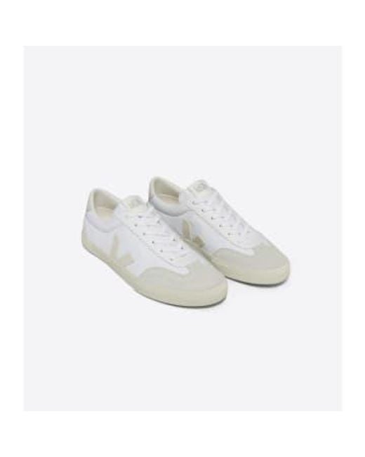 Veja White Volley canvas pierre sneakers