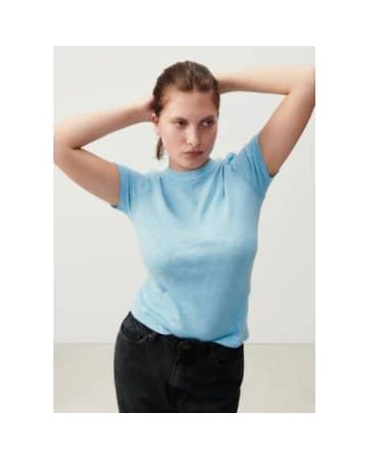 American Vintage Blue Sonoma T-shirt Frozen S