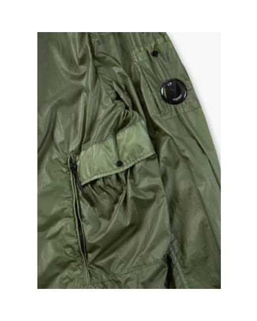 Cp Company Mens Cs Ii Hooded Jacket In Agave di C P Company in Green da Uomo