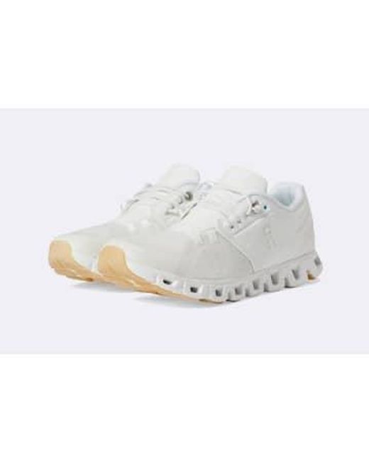 On Shoes White Wmns Cloud 5 Undyed 40 / Blanco