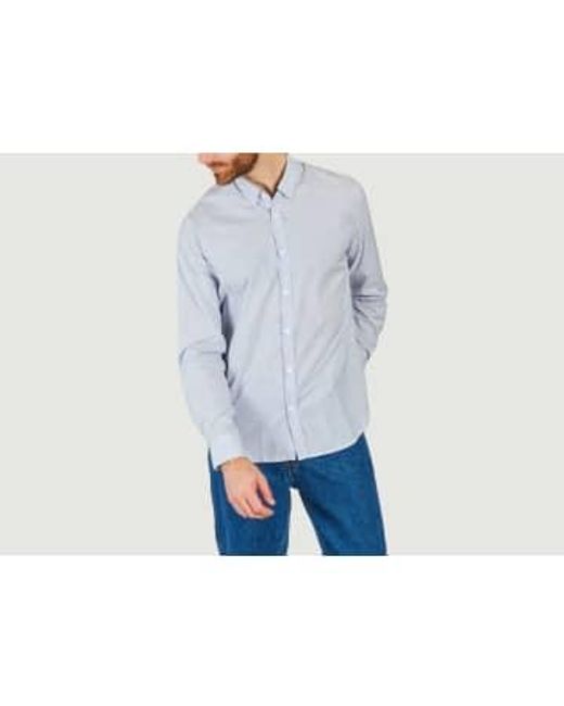 Homecore Blue Tokyo Silk Shirt S for men