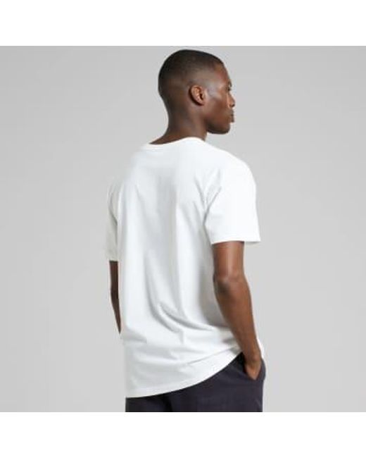 Dedicated White T-shirt Stockholm Hang Ten S for men