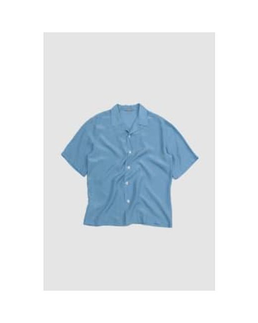 Barena Blue Solana Shirt Tentor Marlin 46 for men