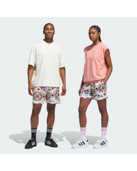 Allover Printed Shorts di Adidas in Blue da Uomo