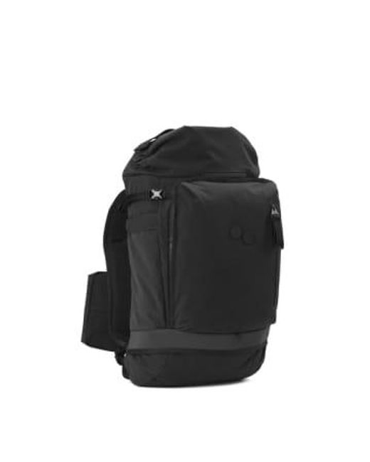 PINQPONQ Black Komut Solid Backpack