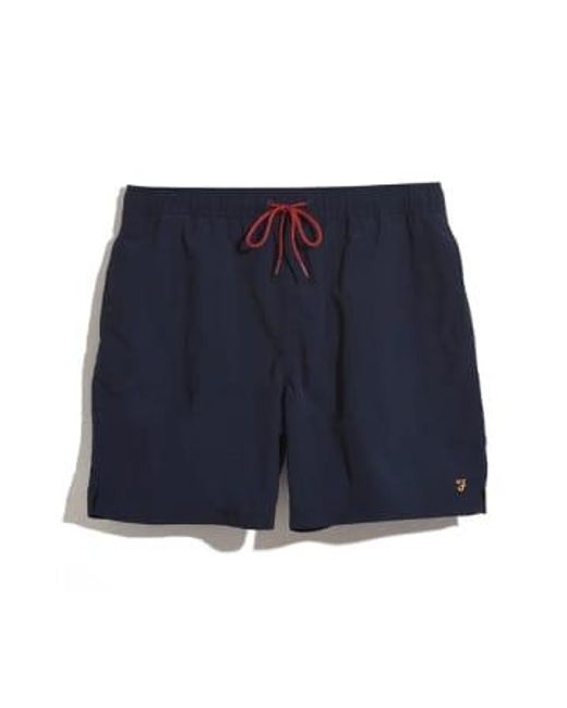 F4sse003 colbert plain swim shorts dans true Farah pour homme en coloris Blue