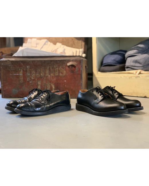 Red Wing 101 Postman Schwarz Oxford Shoes for Men | Lyst