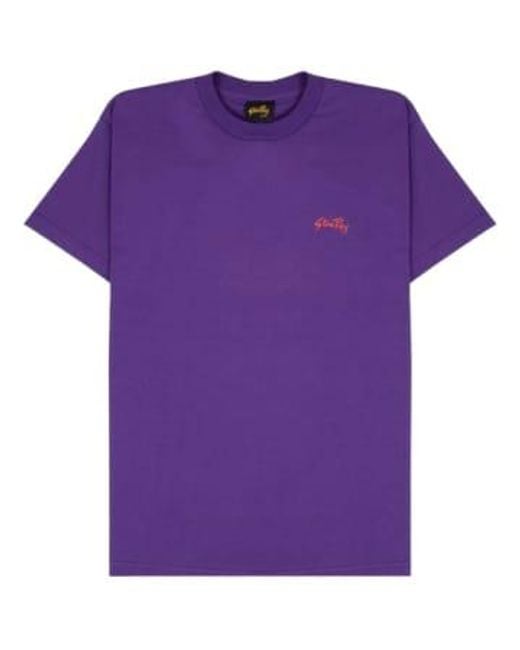 Stan Ray Purple Tee T-shirt S for men