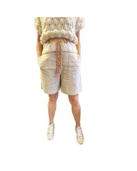 Haris Cotton Natural Strand bermuda shorts
