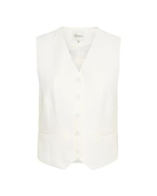 My Essential Wardrobe White Myw - Cala Waistcoat - 40