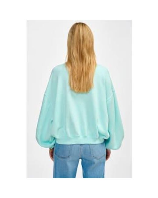 Bellerose Blue Fancy Glacier Sweatshirt 1