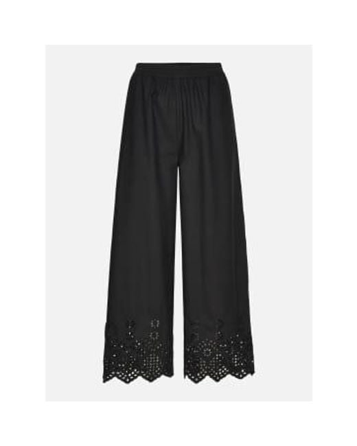 Pantalon athena en noir w0349 Rosemunde en coloris Black