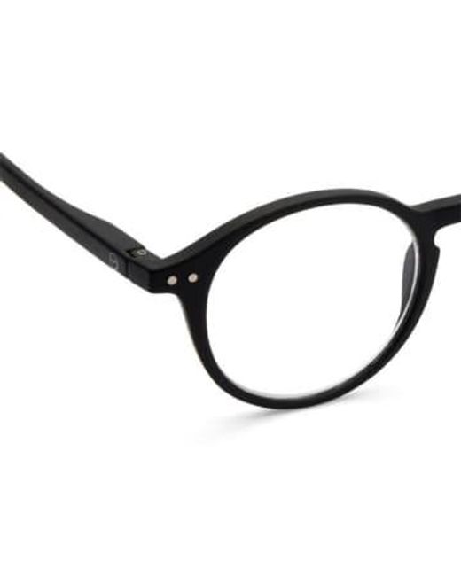 Izipizi Black Reading Glasses #d +1