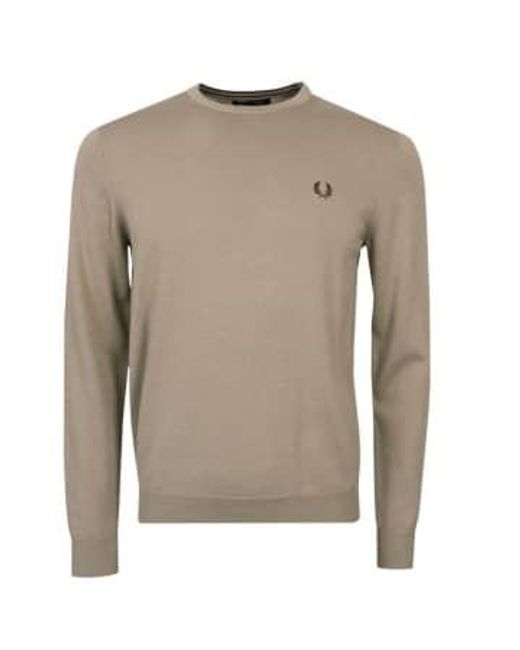 Fred Perry Gray Knit L for men