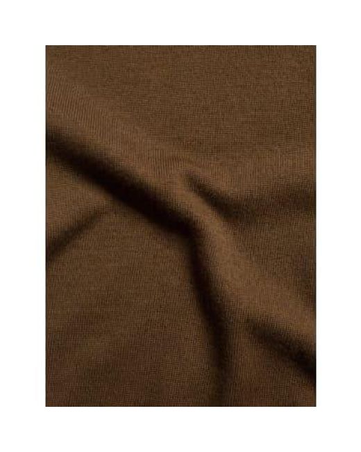Nudie Jeans Brown Polo Frappe for men