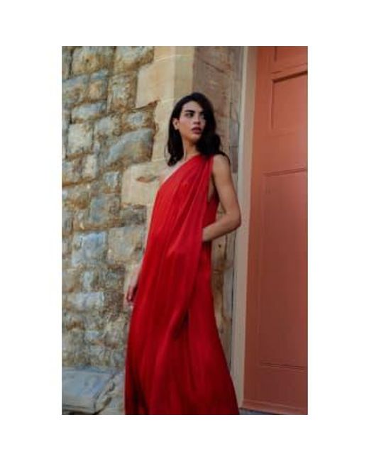 Gia Dress In Rust di Traffic People in Red