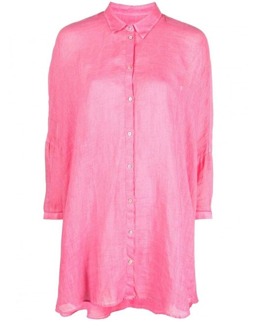 Pink high low top sale