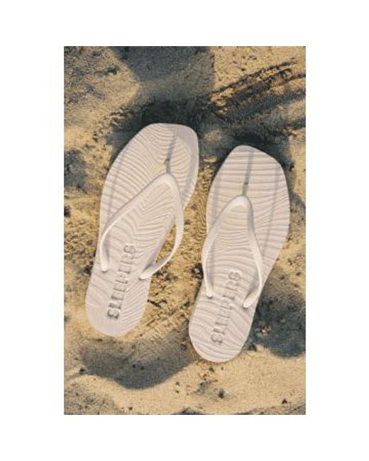 Tapered Flipflops di Sleeper in Natural