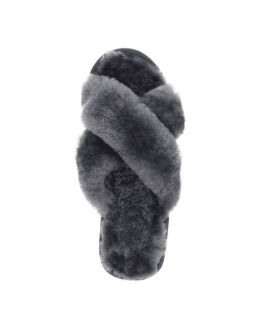 EMU Charcoal Sheepskin Mayberry Slippers in Gray | Lyst