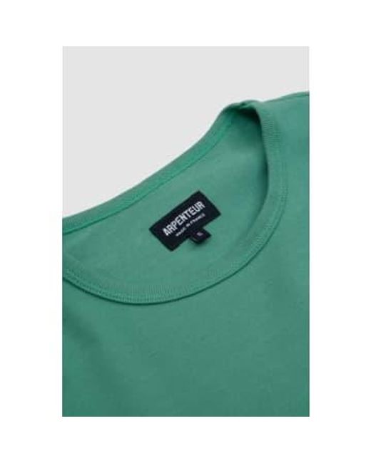 Arpenteur Green Pontus Rachel Mesh T-shirt Leaf S for men