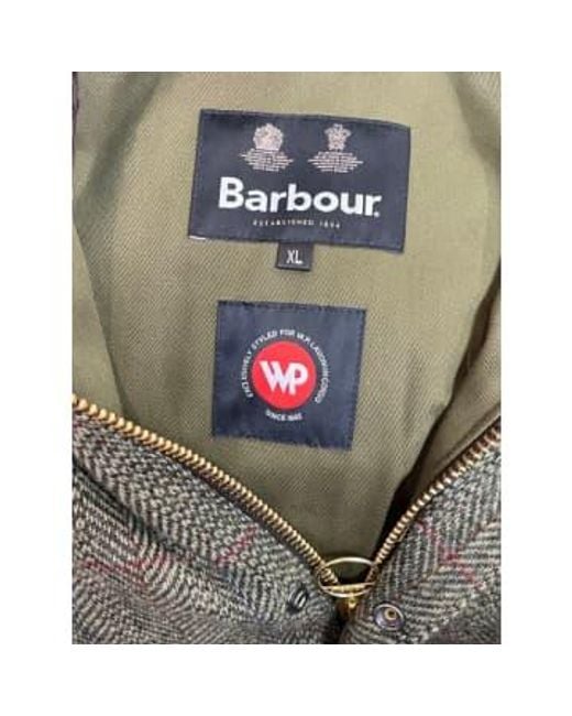 X Wp 40Th Anniversary Bedale Jacket Olive di Barbour in Green da Uomo