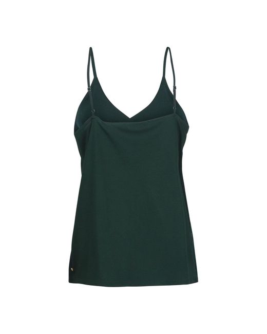 Scotch & Soda Green Cami With Frontpanel
