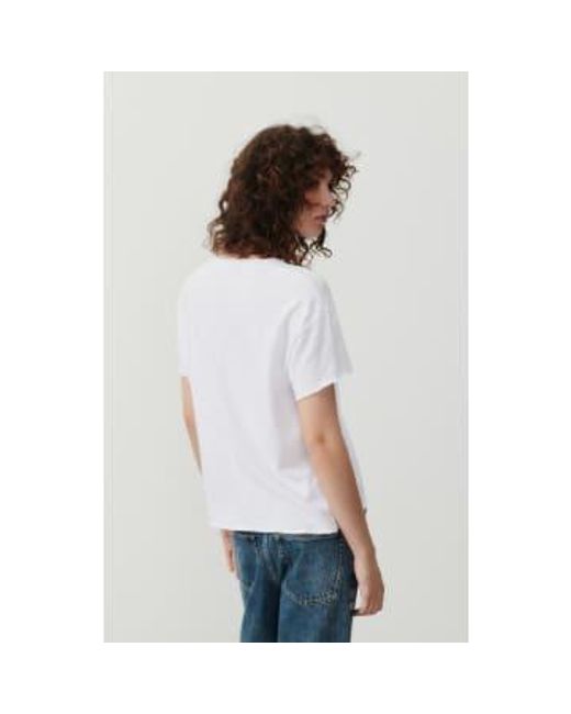 Sonoma womens t-shirt American Vintage en coloris White