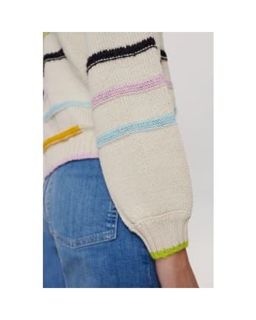 Numph Multicolor Iga Birch Cardigan L