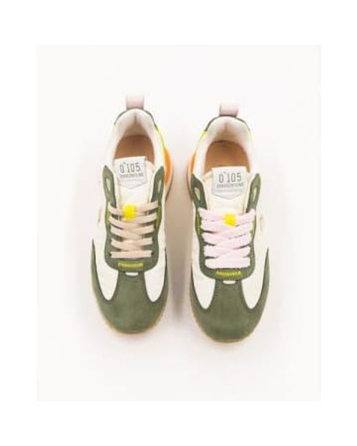 0-105 White Lenox Orchid Trainers