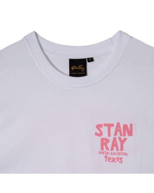Stan Ray Blue Little T-shirt Small for men