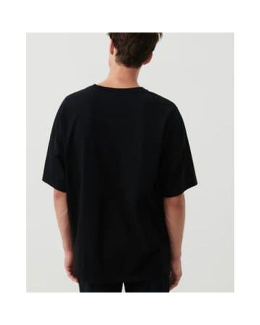 American Vintage Black Fizvalley Noir T -shirt Xs for men