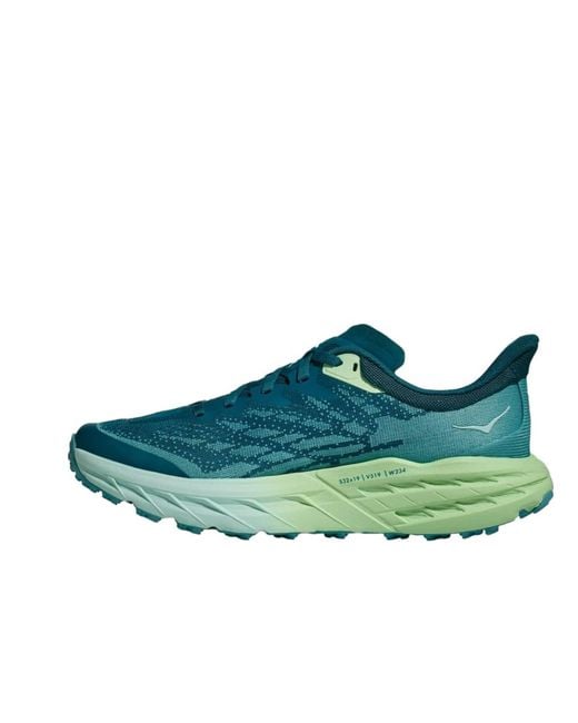 Hoka One One Green Donna Deep Lagoon And Ocean Mist Scarpe Speedgoat 5 Shoes for men