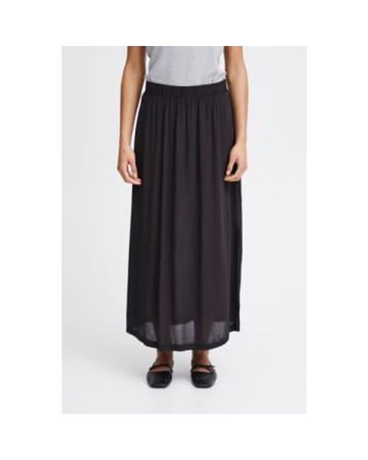 Marrakech Skirt 3 di Ichi in Black